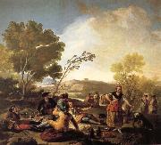Francisco Goya The Picnic Sweden oil painting artist